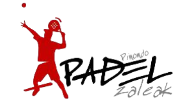 Logo de Pinondo Padel Zaleak, club cliente de CoolPadel Studios